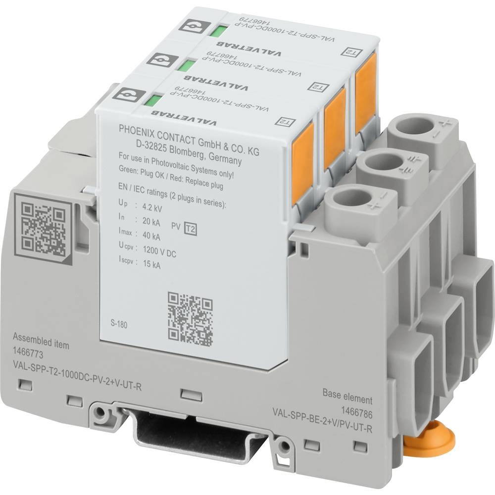 [1466773] DISPOSITIVO SUPRESSOR VAL-SSP-T2-1000V PV-2+V UT-R